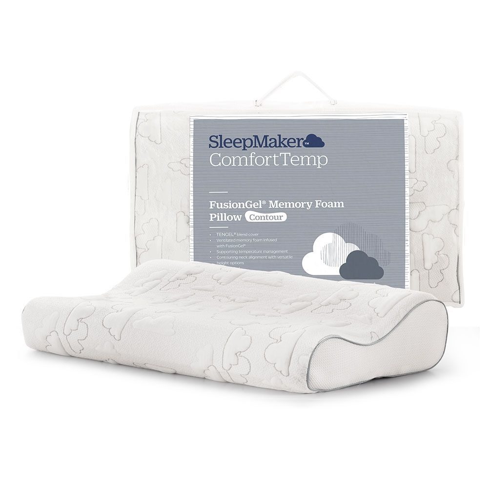 Sleepmaker Fusion gel Contoured Pillow