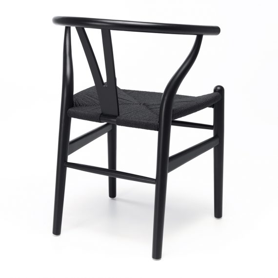Wishbone Replica Black Dining Chair | FbD - Mills Bros
