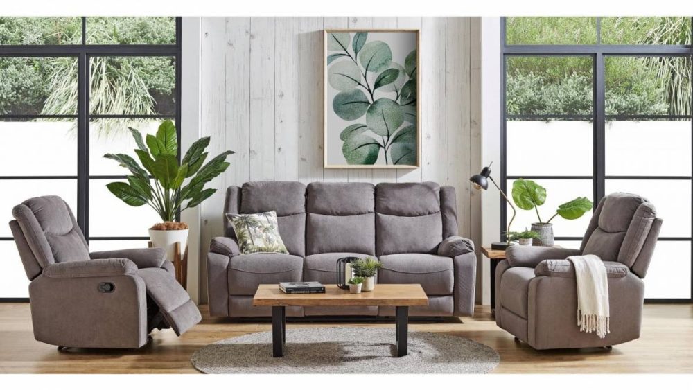 Dakota 3 Piece Fabric Lounge Suite | John Young Furniture
