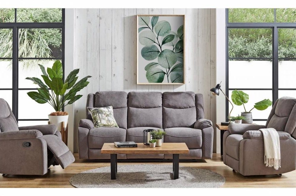 Dakota 3 Piece Fabric Lounge Suite | John Young Furniture